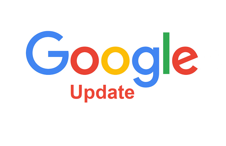 Google update logo